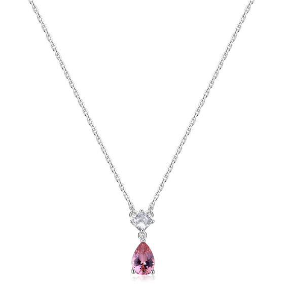 Collier Brosway Femme FANCY - TENDER PINK in Argent FTP03 - FTP03